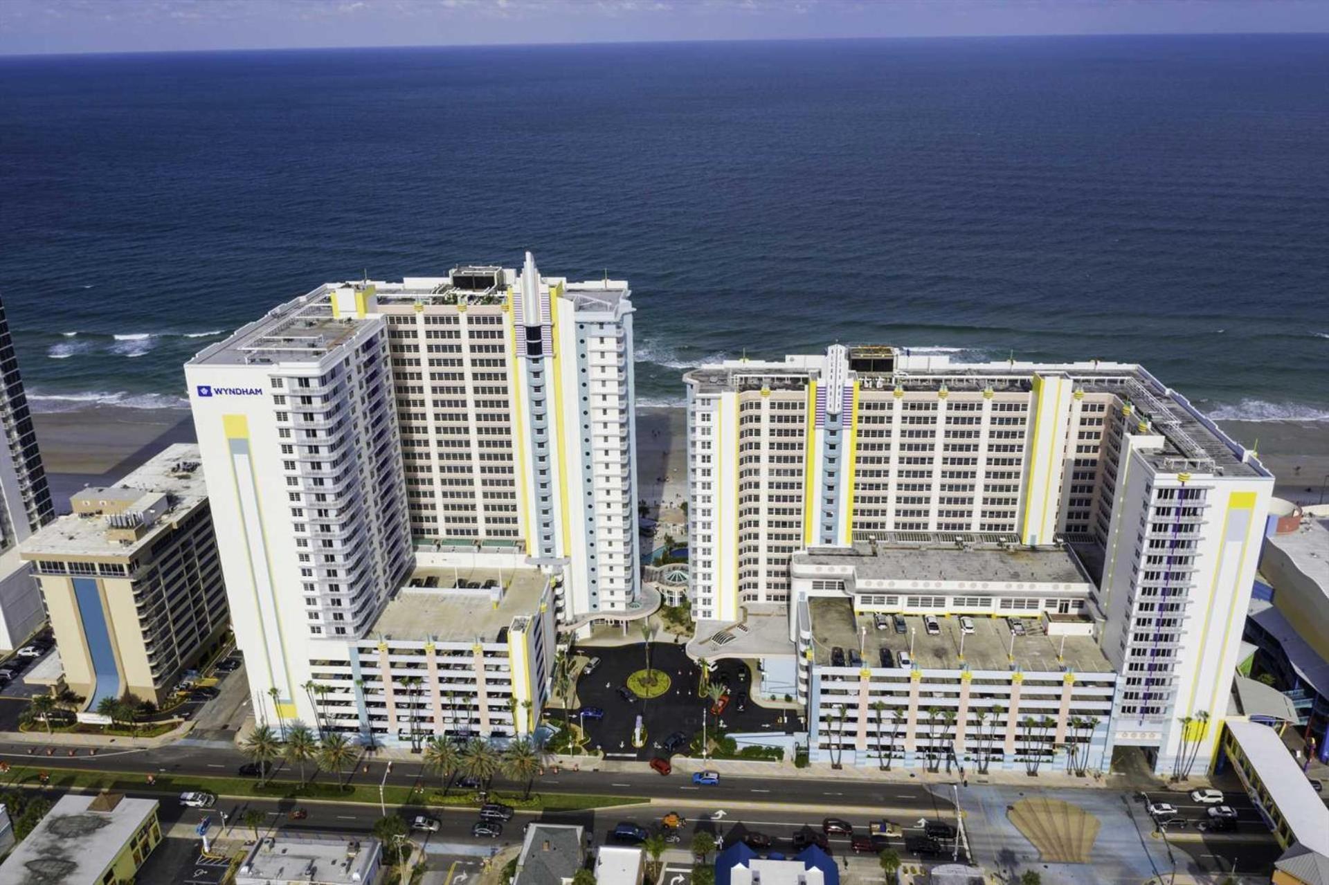 Luxury 10Th Floor 2 Bedroom Condo Direct Oceanfront Wyndham Ocean Walk Resort Daytona Beach | 1027 Exterior photo